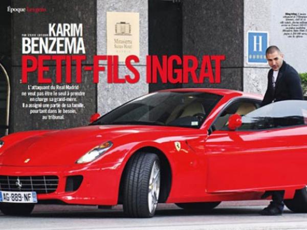 بنزيمة يثير الشارع الفرنسي برفضه إعالة جدته