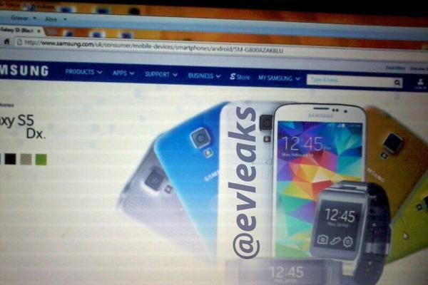 الظهور الأول لهاتف سامسونج Galaxy S5 Mini