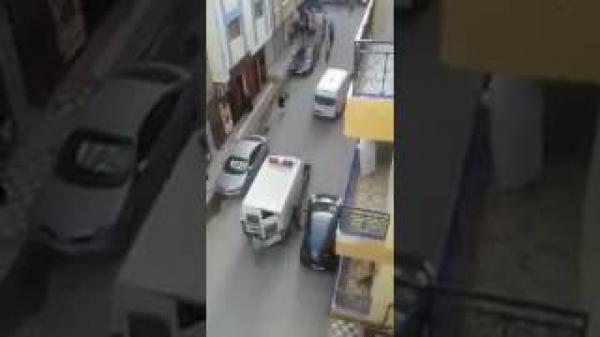 لحظة اعتقال اليد اليمنى لناصر الزفزافي بعد محاولة فراره خارج الحسيمة