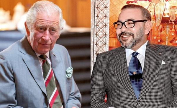 بلاغ من الديوان الملكي .. تفاصيل الاتصال الهاتفي بين الملك محمد السادس وملك بريطانيا