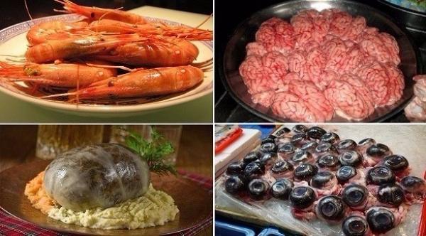 أغرب 10 وجبات تقدم حول المطاعم حول العالم !