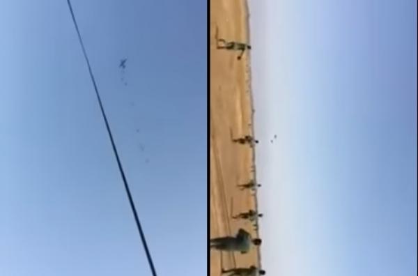 هكذا نجا مظلي بالقوات المسلحة الملكية من الموت بعد أن قفز من الطائرة