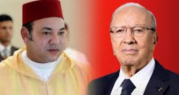 الملك محمد السادس يهنئ الرئيس التونسي