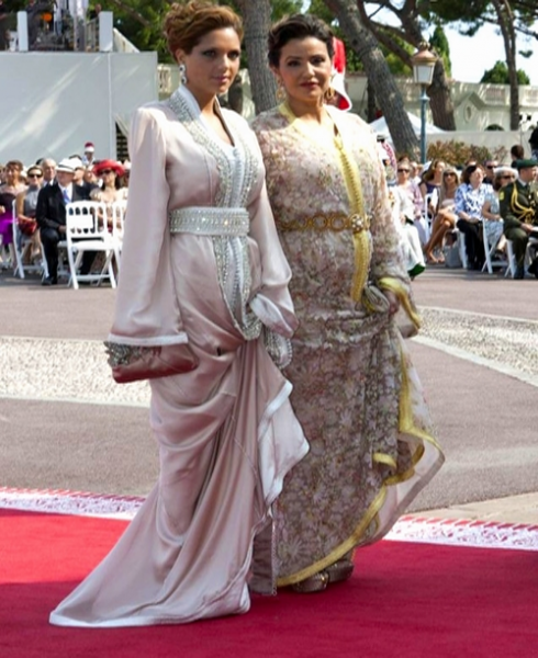 الأميرة للا سكينة تنال لقب الأكثر أناقة بعرس أمير موناكو