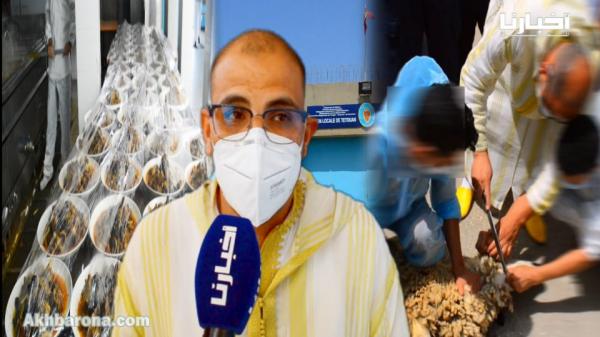 أجواء عائلية داخل سجن تطوان بمناسبة عيد الأضحى.. شاهد فرحة النزلاء بالأكباش وروح التضامن بينهم