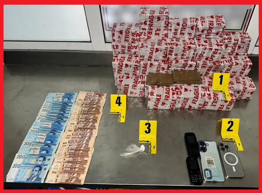 بتنسيق مع الـ "ديستي".. أمن أكادير يجهض عملية تهريب مخدرات يقودها مقدم شرطة