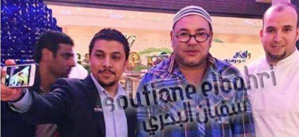 كالعادة... الملك محمد السادس بدون بروتوكول بأحد "مولات " أبوظبي