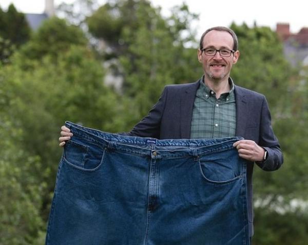 خسارة 130 كيلوغراماً من وزنه ساعدته في الشفاء من فيروس كورونا