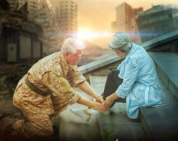 يجدد شبابه مع زوجته بصور مستوحاه من شخصيات أسطورية