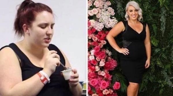 تفقد 40 كغ من وزنها بعد تغيير بسيط في نظامها الغذائي