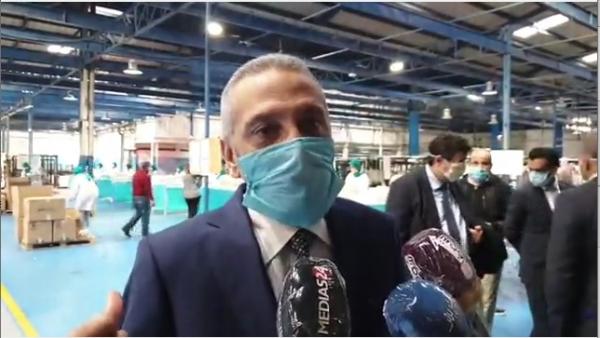 مولاي الحفيظ العلمي: المغرب يتجه نحو إنتاج 5 مليون كمامة اعتبارا من الثلاثاء القادم