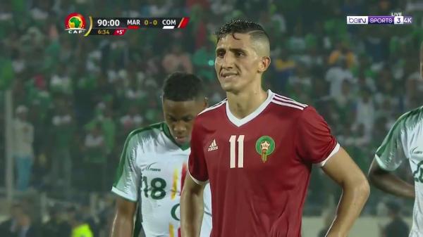 فوز المغرب على جزر القمر وهدف قاتل لفيصل فجر