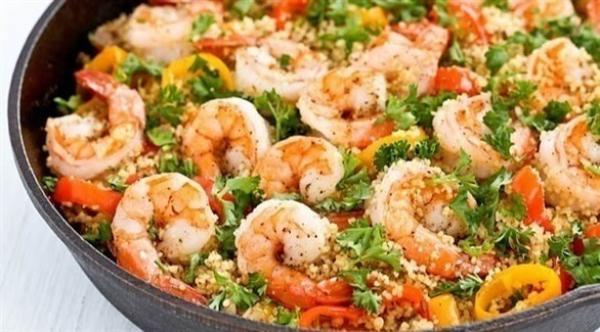 هل الروبيان غني بالبروتين والفيتامينات؟