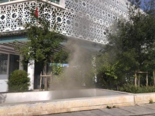 حريق بالمركز التجاري "الرباط سانتر" بعد أسبوعين على افتتاحه (صور+فيديو)