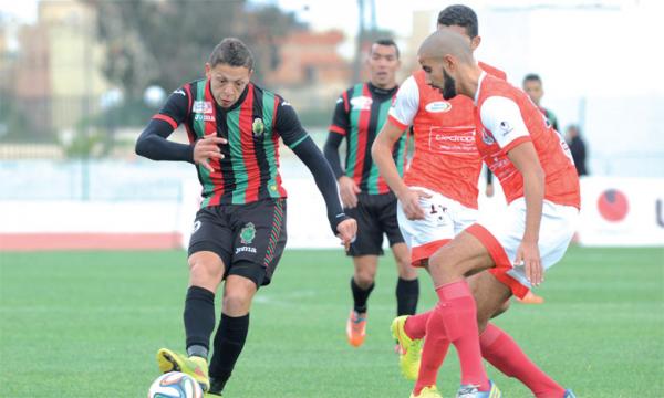 "ديربي العاصمة" ينتهي بالبياض و الرجاء يتواضع مجددا بميدانه