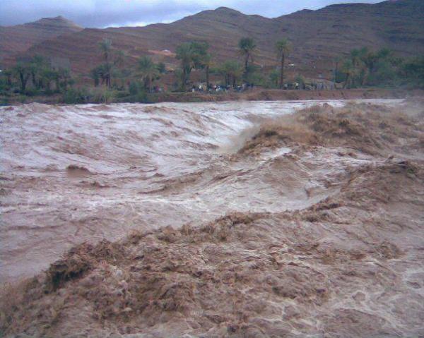 خسائر مادية كبيرة بإقليم طاطا بسبب الفياضانات الأخيرة