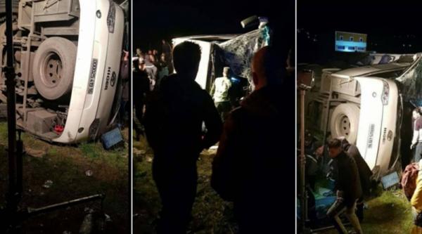 عشرات الضحايا إثر انقلاب حافلة بالجزائر