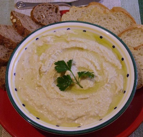 طريقة تحضير سلطة الطحينة