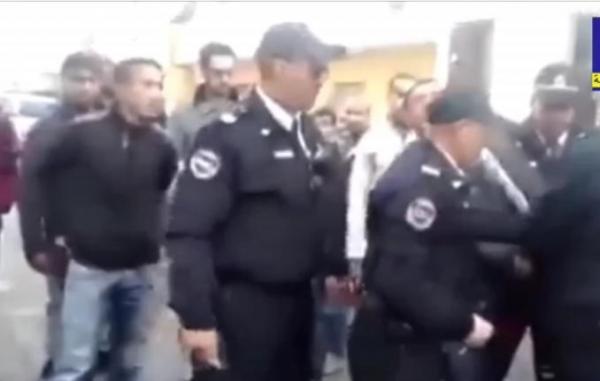 الشرطة تلقي القبض على مشرمل مباشرة بعد إعتدائه على فتاة بالسلاح الأبيض