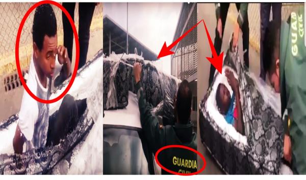 لا يصدق: العثور على مهاجرين إفريقيين حاولا "الحريك" إلى إسبانيا وسط "ماطلات" (فيديو)