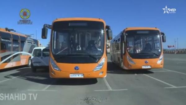 مراكش تطلق حافلات كهربائية صديقة للبيئة على هامش قمة المناخ