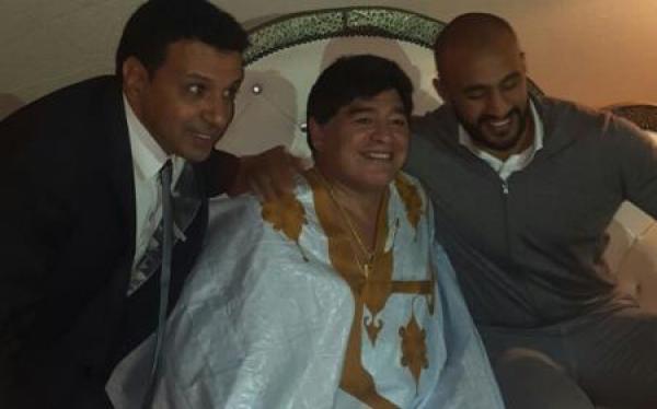 مارادونا : "المغاربة شعب رائع.. عاملوني بشكل لائق للغاية "