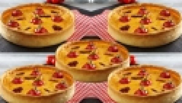 تارت مالح بالطماطم