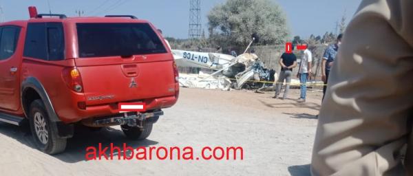 خاص:سقوط طائرة خفيفة بمدينة القنيطرة وقتيلين جراء الحادث(التفاصيل الكاملة)