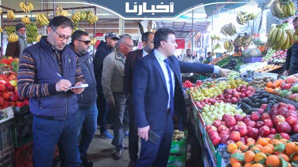 حملة لمراقبة أسعار المواد الأساسية بسوق الأحد ـ أكادير