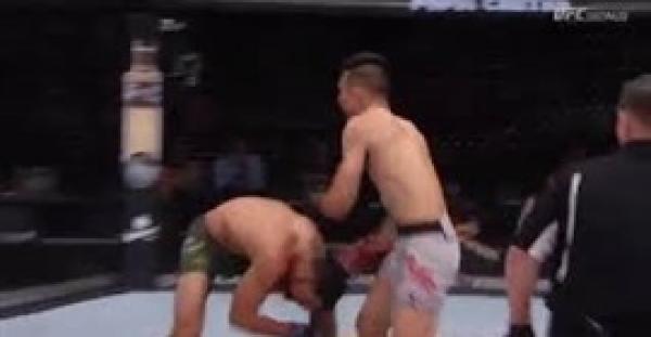 أغرب ضربة قاضية في التاريخ (فيديو)