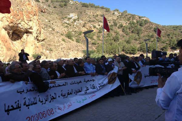 استنكار جزائري لمطالبة محامين من تلمسان بفتح الحدود مع المغرب