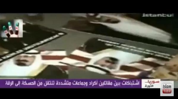 فضيحة قناة العربية وهي تعرض فيديو بالخطأ لضرب صورة الملك عبدالله بالأحذية