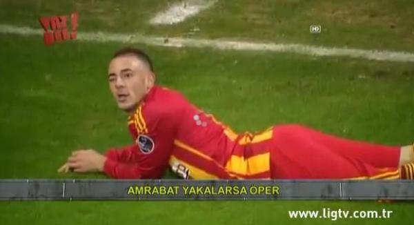 لقطة مضحكة من المغربي نورالدين لمرابط