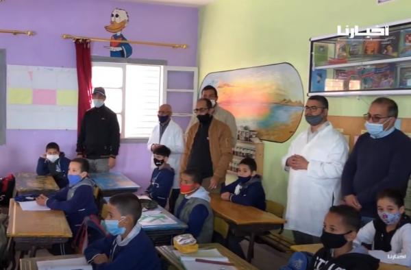 تصريحات مؤثرة لزملاء الأستاذ الذي وافته المنية أثناء إلقاء الدرس بضواحي إنزكان