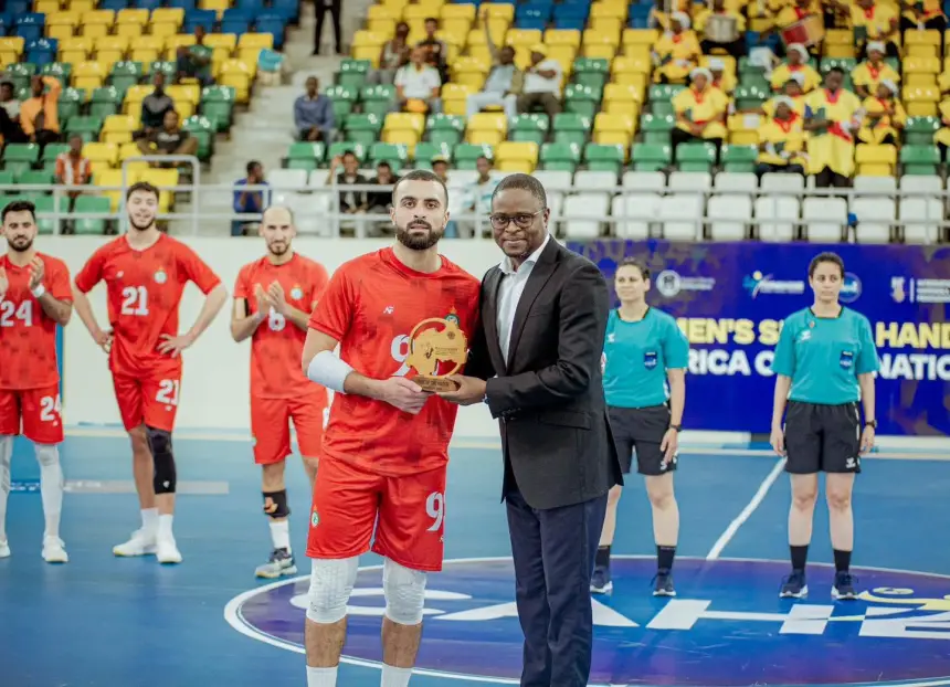 المنتخب الوطني المغربي لكرة اليد يحقق بداية مشجعة في كأس إفريقيا المقامة في رواندا