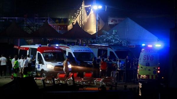 الرياح العاتية تتسبب في حادث مميت بعد اجتياح مهرجان موسيقي بإسبانيا