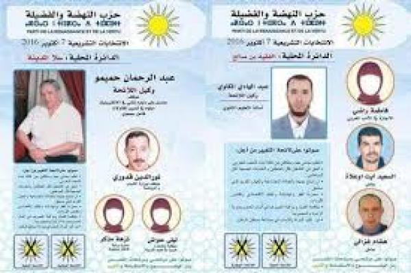 حزب &quot;الشمس&quot; يوضح سبب وضع صور تعبيرية لمرشحاته