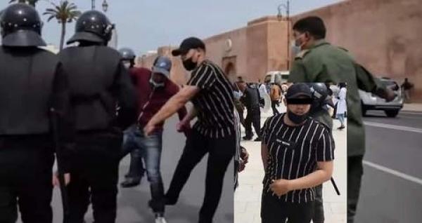 الأمن يستدعي الأستاذ ضحية اعتداء مسيرات الرباط