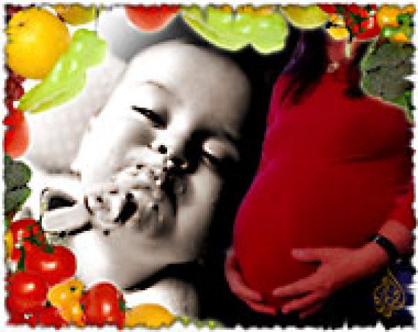 تذوق الطفل للأطعمة يبدأ قبل ولادته