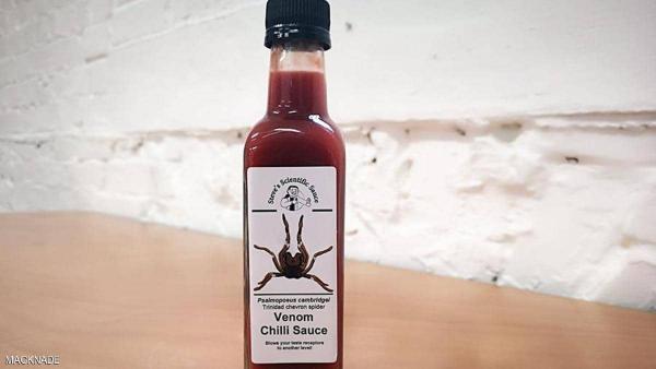 صلصة حارة بنكهة لدغة العنكبوت