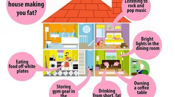 لماذا يتسبب ترتيب أثاث المنزل في زيادة الوزن؟