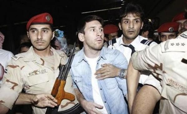 النجم ميسي يتحدث عن الحادثة التي تعرض لها في مطار الرياض