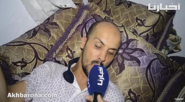 شاب يعاني من مرض ينخر جسده ..يناشد أصحاب القلوب الرحيمة لانقاذه