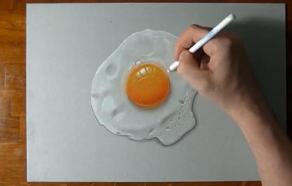 شاهد: 5 مليون مشاهدة لبيضة ”3D” مذهلة