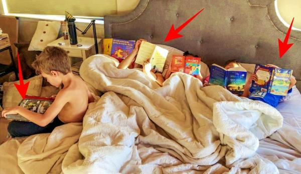 شوفو كيف ولاو: أم لـ 5 أطفال تقدم خطة "محكمة" ساعدتها على تخليصهم  من "إدمان" الهواتف الذكية