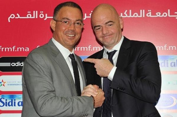 تصريح فوزي لقجع بعد فوزه التاريخي بعضوية الفيفا