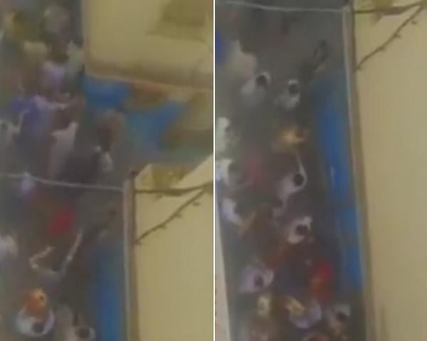 بالدقة المراكشية .. شبان يخرجون للاحتفال بعيد الفطر في طنجة والأمن يتدخل (فيديو)