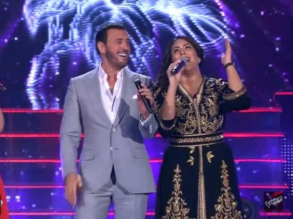 المغربية " نجاة الرجوي " تشارك إلى جانب القيصر كاظم الساهر في مهرجان موازين