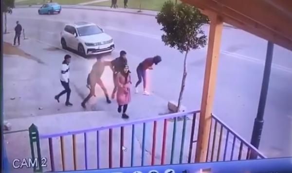 عملية "كريساج" في عز النهار وأمام المارة بحي كورزيانة في طنجة