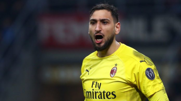 إصابة حارس ميلان دوناروما والنروجي هاوغي بفيروس كورونا